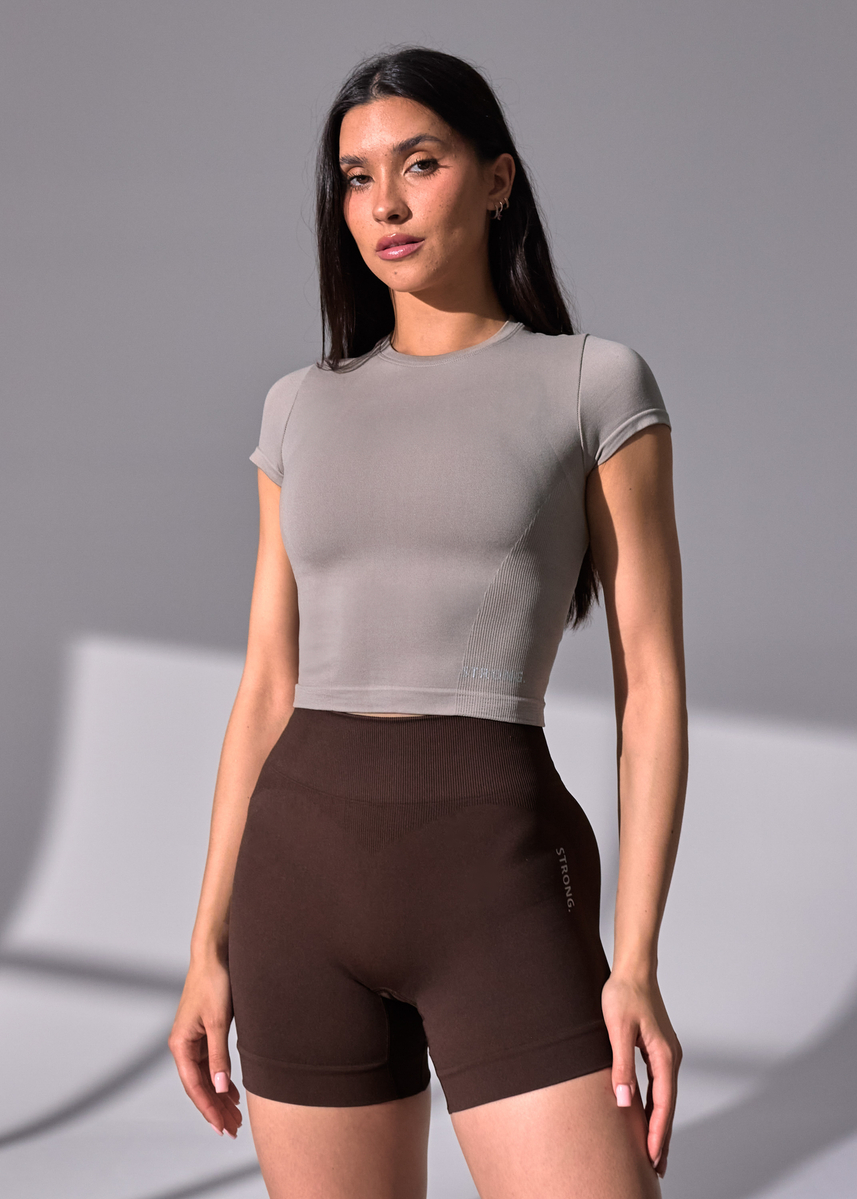 Bezszwowy T-Shirt FLEX (Perfect Nude)