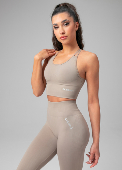 Bezszwowy Top Z Miseczkami Shape & Comfort (Perfect Nude)