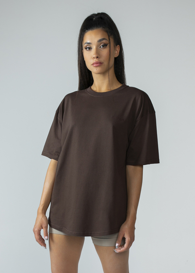 T-shirt Oversize (Dark Chocolate)