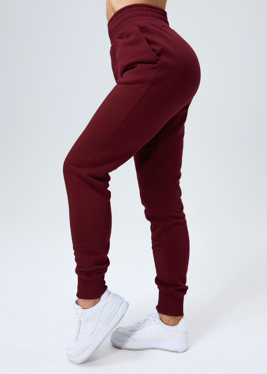 Spodnie dresowe (BURGUNDY)